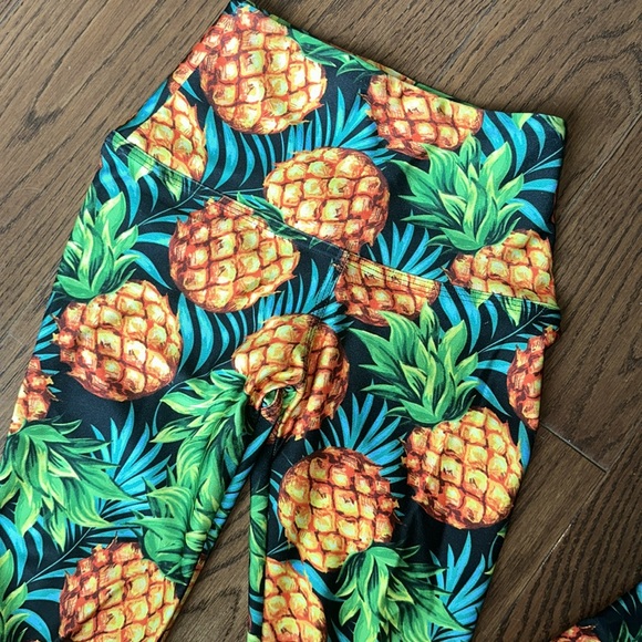 Pineapple print leggings - Picture 2 of 5